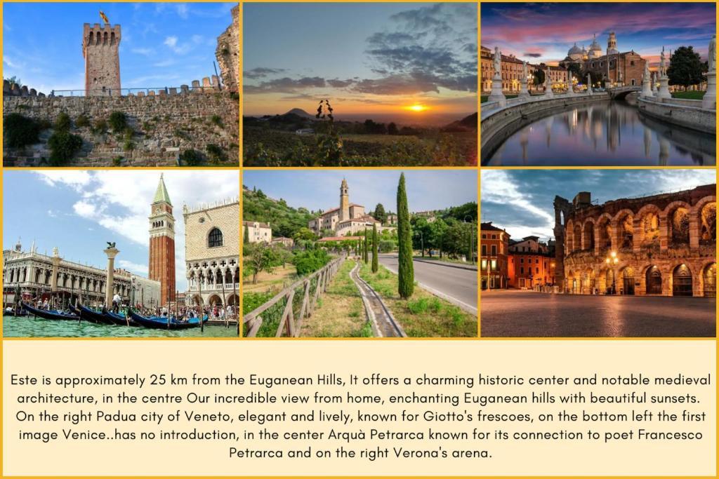 Elegante Appartamento Con Vista - Colli Euganei Teolo Екстериор снимка